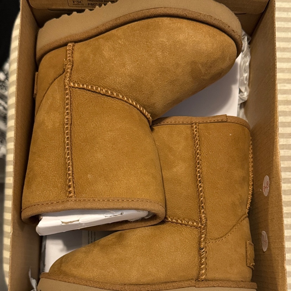 UGG Tan Kids Boots
